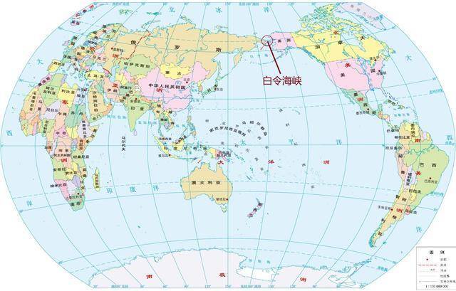 世界各海峡地图图片