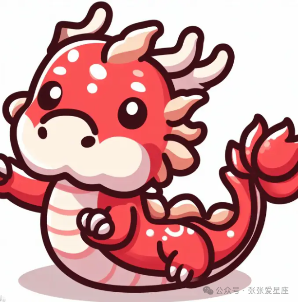 生肖龙在自己的本命年自然是风头无两,龙年的龙有种"龙回水"般的得心