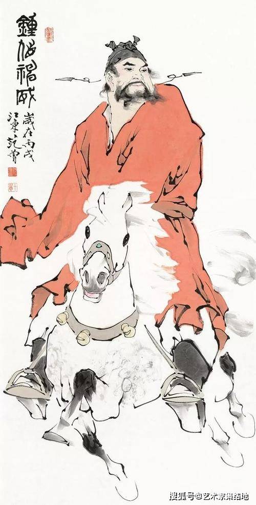 范曾先生的国画艺术:经典百幅作品赏析_绘画_传统