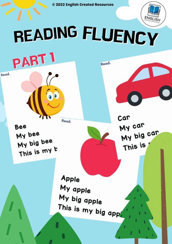 《reading fluency》流利阅读海报