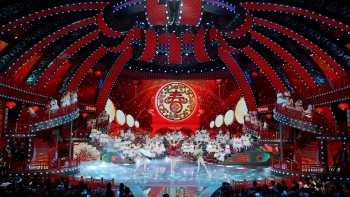 浓浓年味儿中尽显文化魅力,2024《辽视春晚》舞美提档升级_观众_舞台