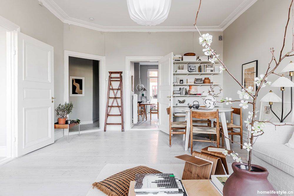 roomstyle 哥德堡宁静明亮的日式风格公寓_案例_精品_deco