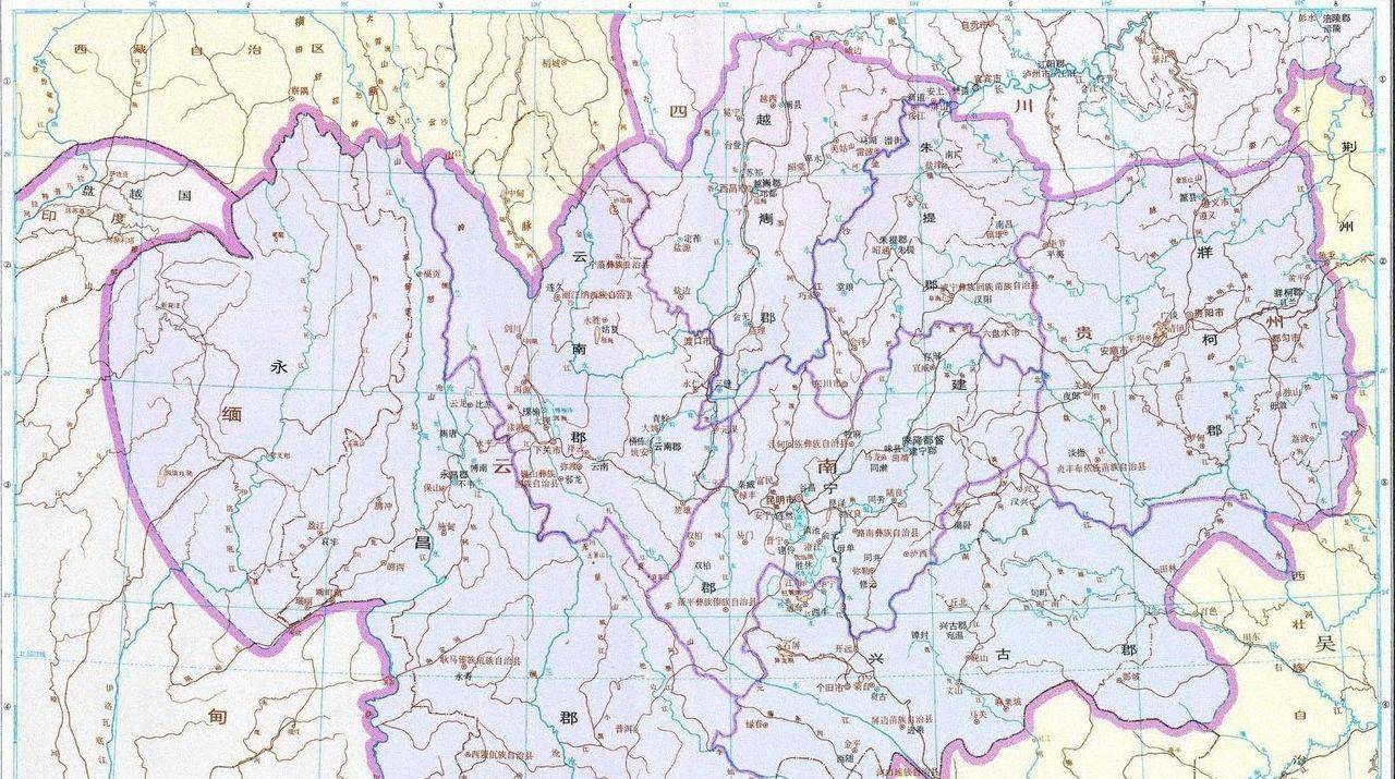 具體位置大約為今四川省的西昌市,攀枝花市以及宜賓至瀘州段長江以南