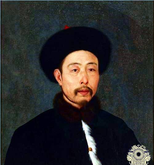 一组乾隆与后宫妃嫔罕见画像:图1是乾隆皇帝真容,图4