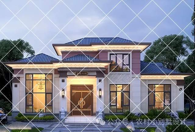 10款带隔离点农村一层自建房别墅,一房二用,都是今年