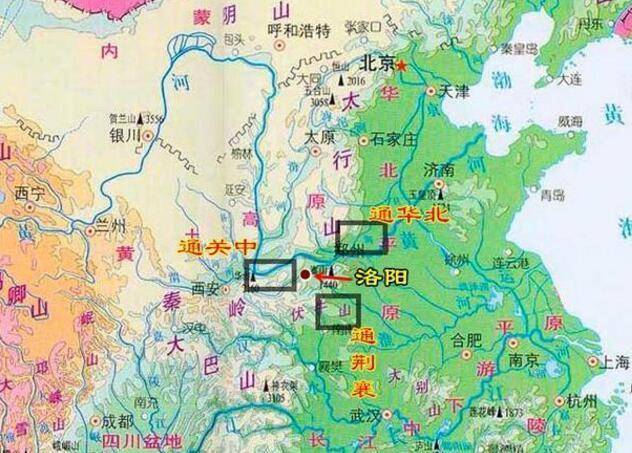古代为何建都会选洛阳?因为这里的地理位置非常的占有优势!