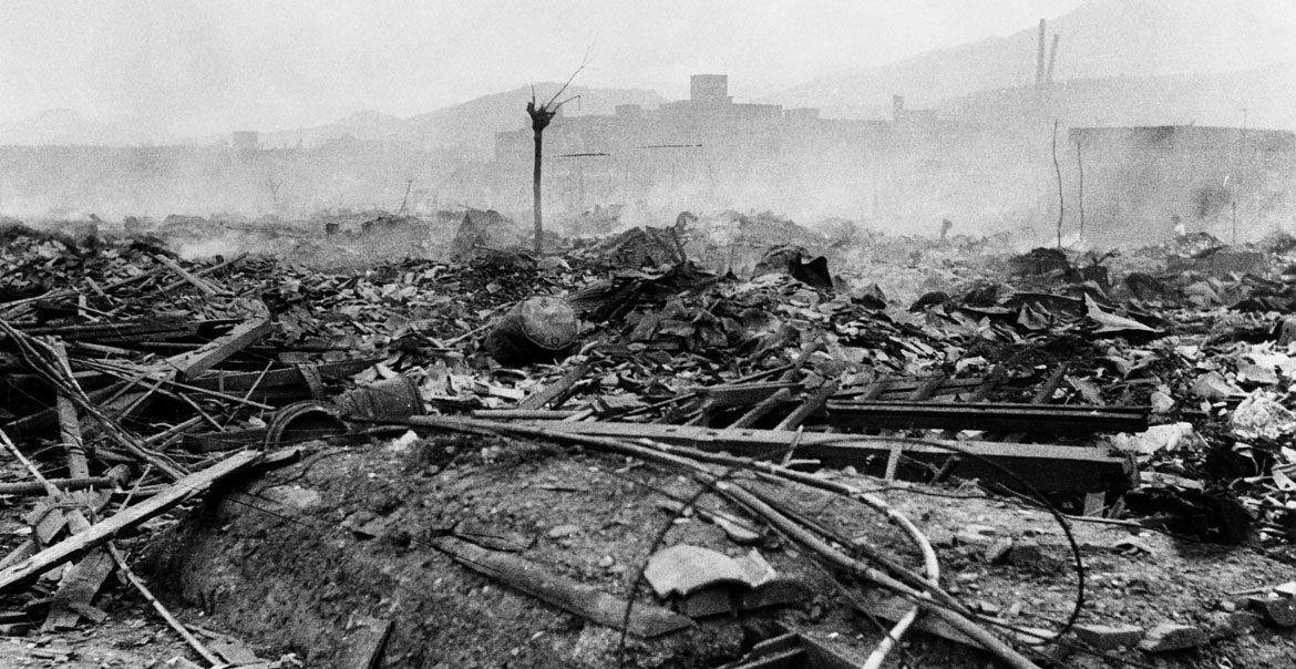 日本原子弹爆炸后图片图片
