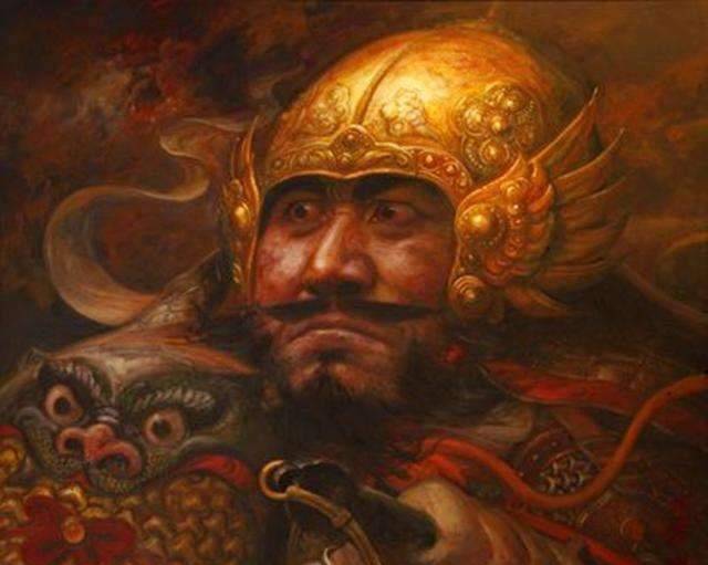 看古代将军们的画像,瞬间