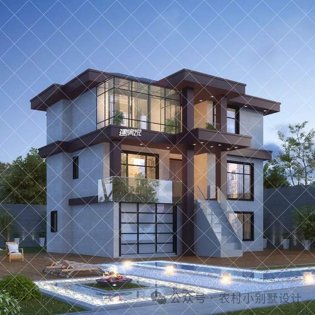 30套三层简约现代轻奢别墅,开春建房好选择!
