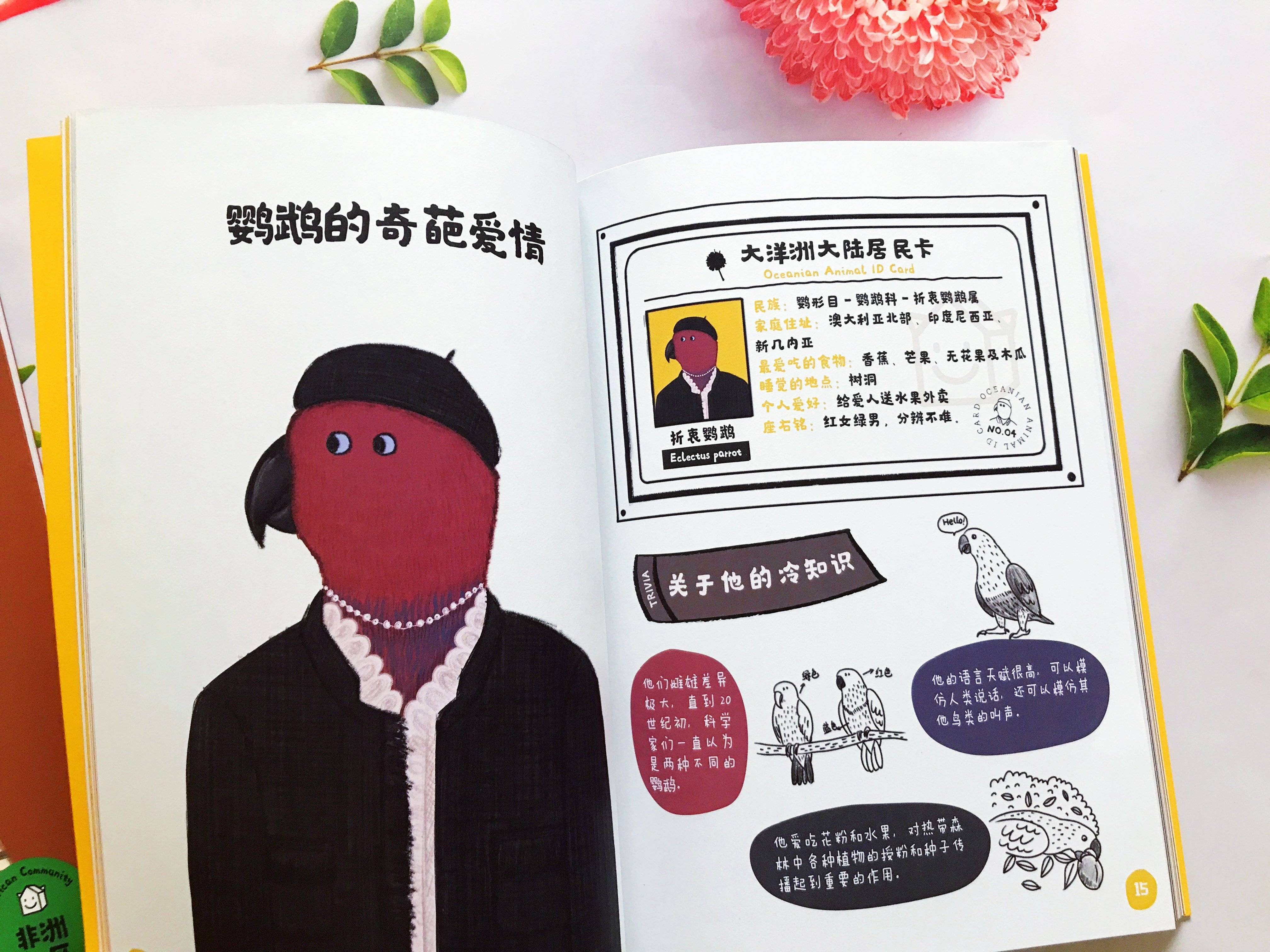 95 书里的每个动物都有自己的"身份证",就像我们人类一样!