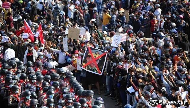 缅军发现敏昂莱不对劲,要刚到底_彭家声_缅甸_政府