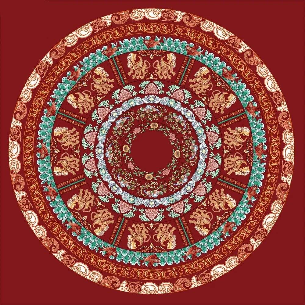 掌上艺术 61 聚焦 | 93岁的常沙娜最美纹样,惊艳2024年春晚_敦煌