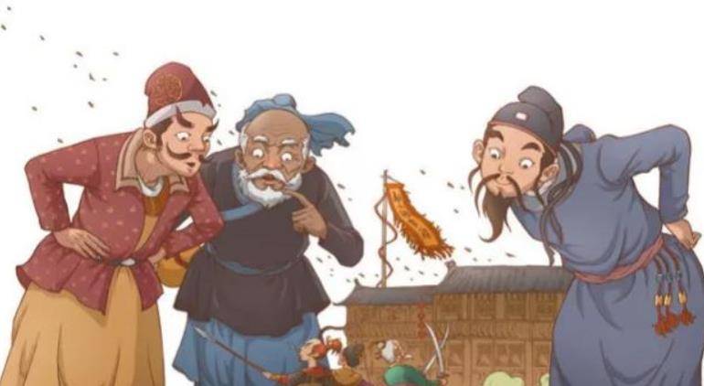 清朝时发现"小人国",小人的平均身高约20厘米,国王的