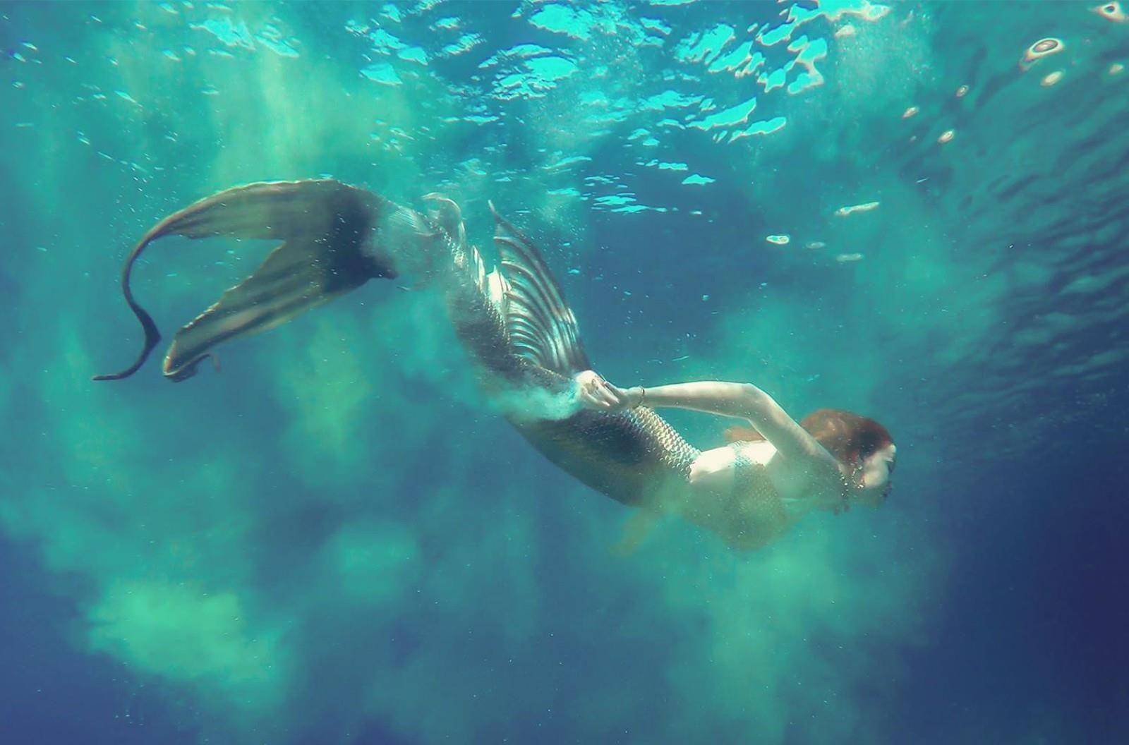 美人鱼有这么漂亮吗?感觉不可思议,甚至还有点激动!