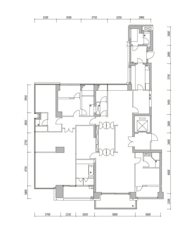 a座321平b座235平e座209平户型小结:这次推售的是现楼产品,面积段209