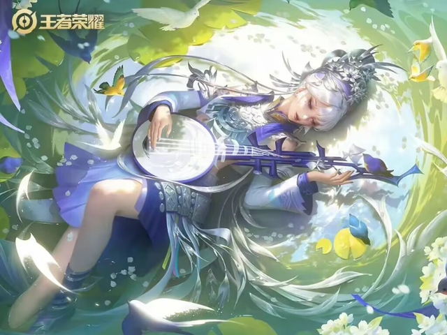 杨玉环霓裳曲皮肤亮点多,古典风范十足,仙气飘飘似仙女_英雄_的设计