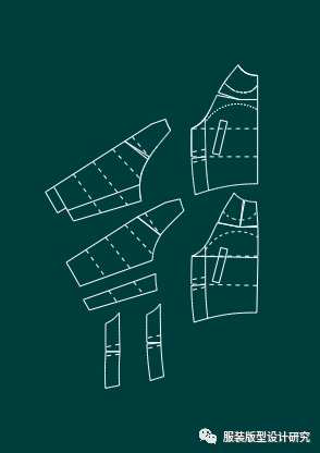 4款面包服冬季羽绒棉服制版教程有纸样 才智服装_裁剪_羽绒服_衣服