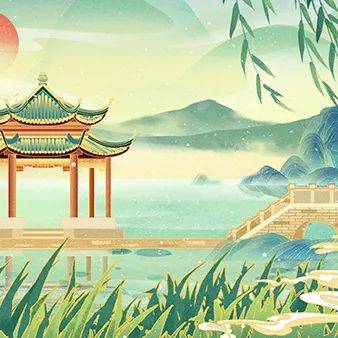 《滁州西涧》韦应物姑苏城外寒山寺,夜半钟声到客船.