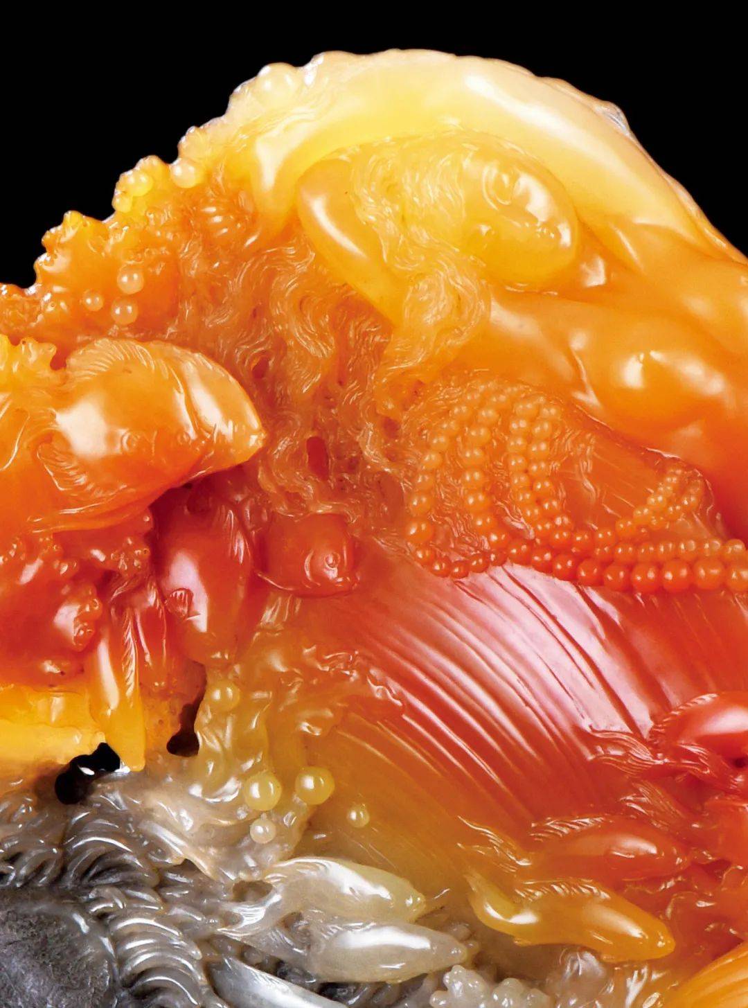 北京拍卖寿山洞石荔枝冻石拍品赏析_lot_作品_工艺美术