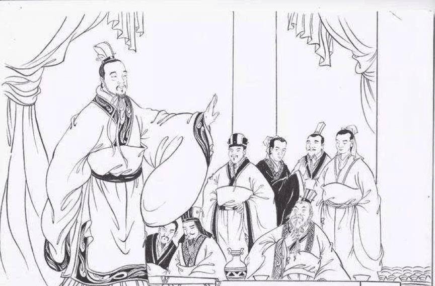 齐威王摆酒庆功,淳于髡却趁劝酒之机,给他讲了乐极生悲的道理_范进