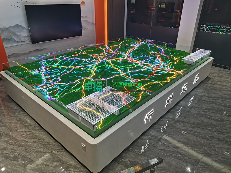 区域地形地貌沙盘模型制作公司,区域沙盘模型厂家_影响_研究_特征