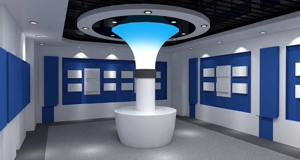 小面积的企业展厅设计需要注意什么?_空间_色彩_手段