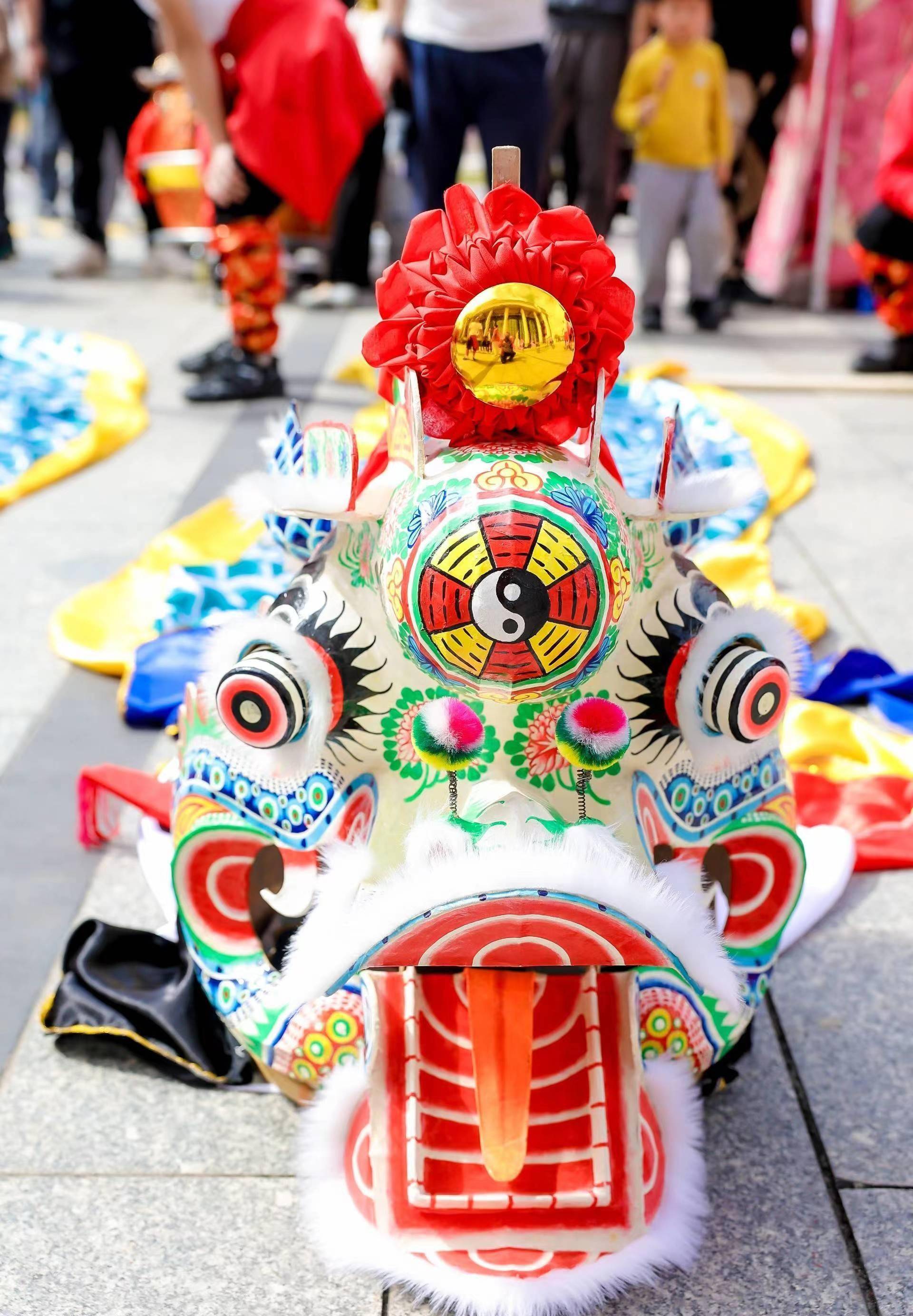 白眉拳 舞麒麟!深圳这一文化传承活动项目启动_武术_发展_体育