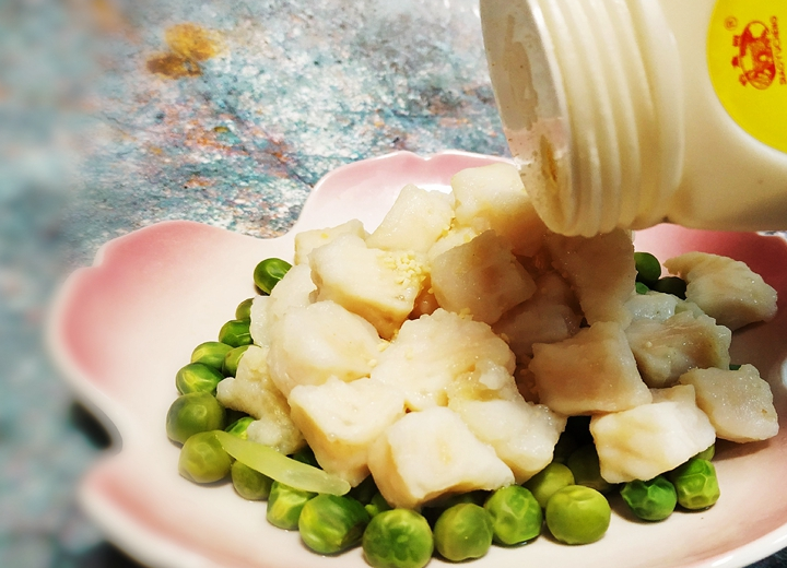 新年家宴,教你一道好吃不油腻,上档次的凉菜!_豌豆_清水_小米