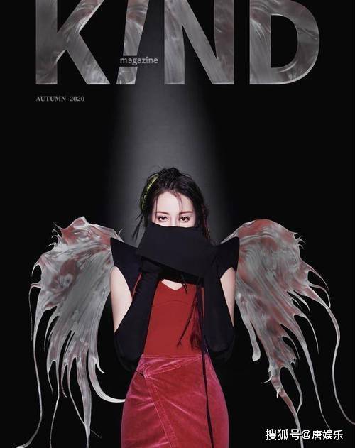 热巴白色羽翼:时装杂志三月封面,折翼天使倾世绝美!无可替代!