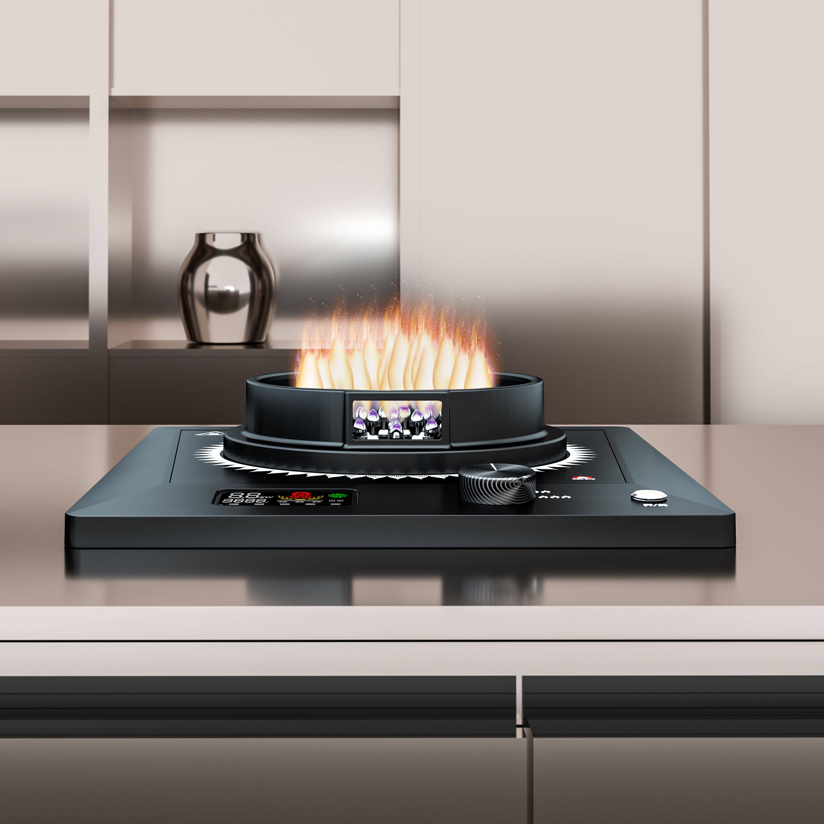 使用电燃灶比燃气灶还省钱,你信吗?——华焰天下_火焰_的成本_环保