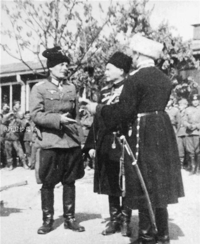 德军中的哥萨克骑兵:战场投敌卖力扫荡战后被英军重拳出击_诺诺夫