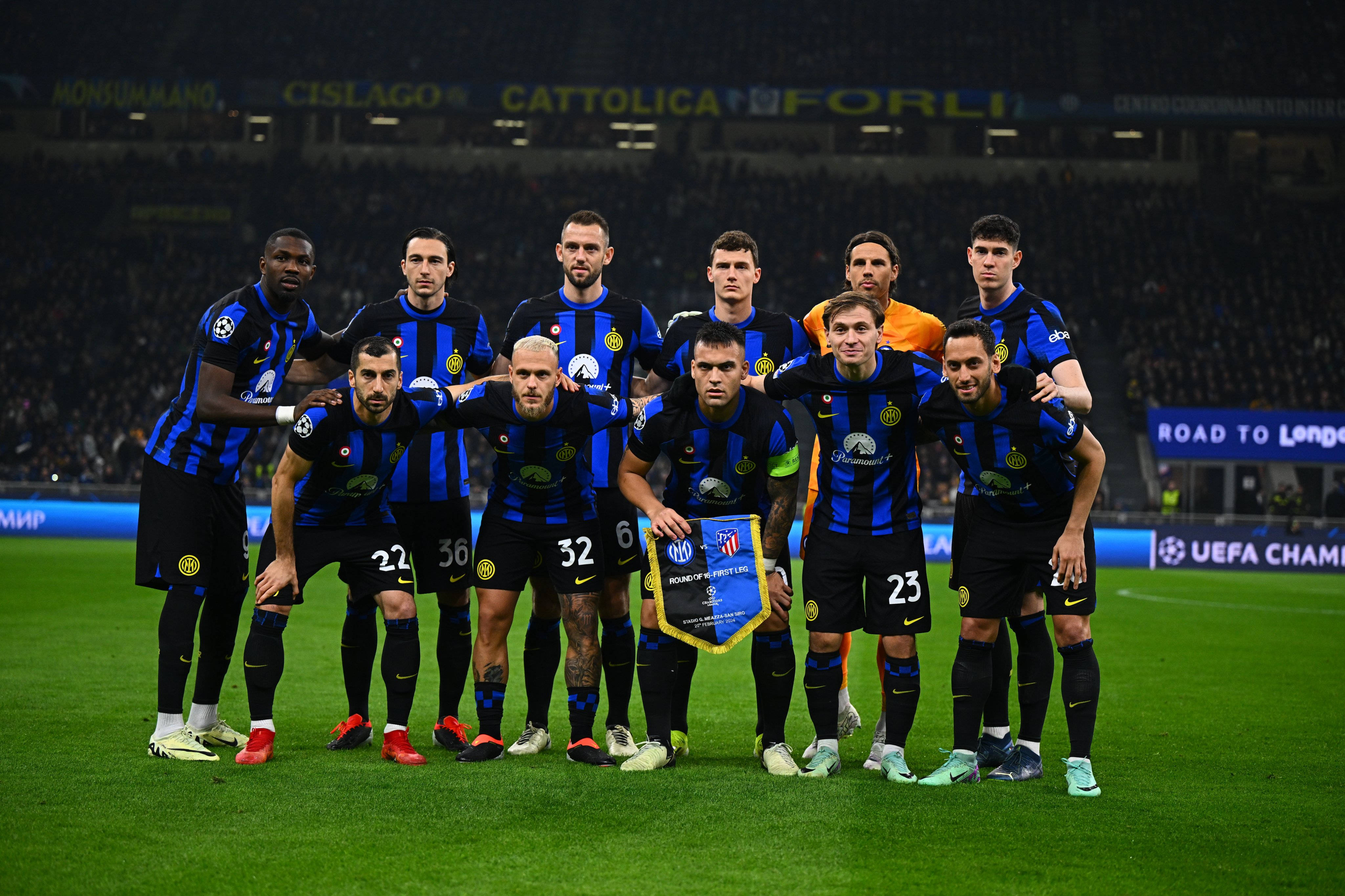 欧冠1/8决赛首回合,国米主场1:0马竞,阿瑙托维奇打进制胜球