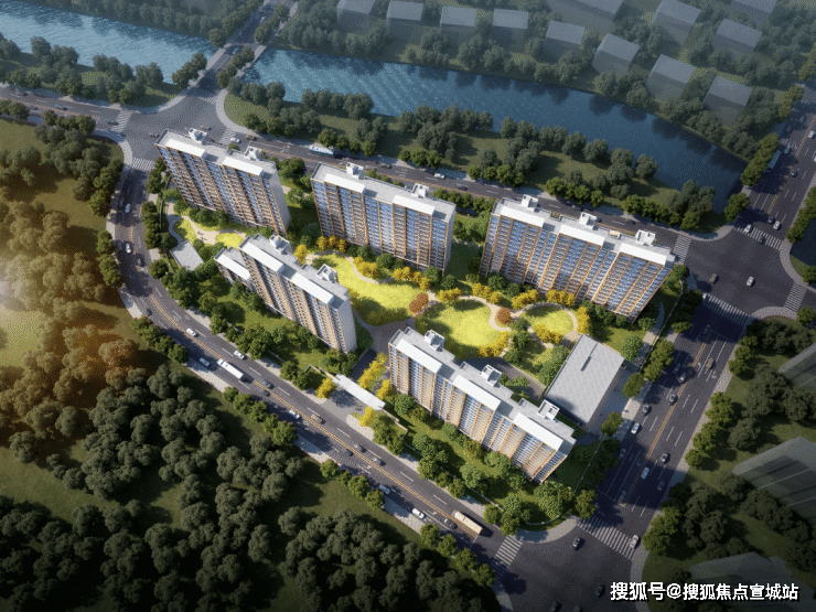 贴近荻泾水系,同时还拥有大量城市绿带,全龄教育配套环绕,位置十分