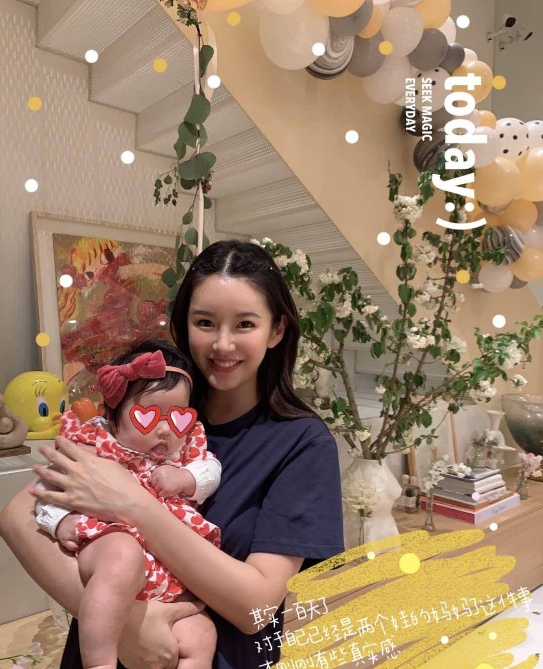 陈赫炫"富"的最高境界,晒女儿背影照,自称是人生赢家_照片_狗狗_爸爸