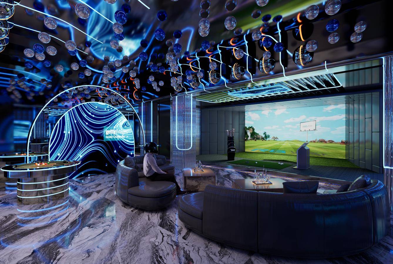 刘柯设计|杭州众高乐高尔夫ktv斩获法国双面神gpdp大奖