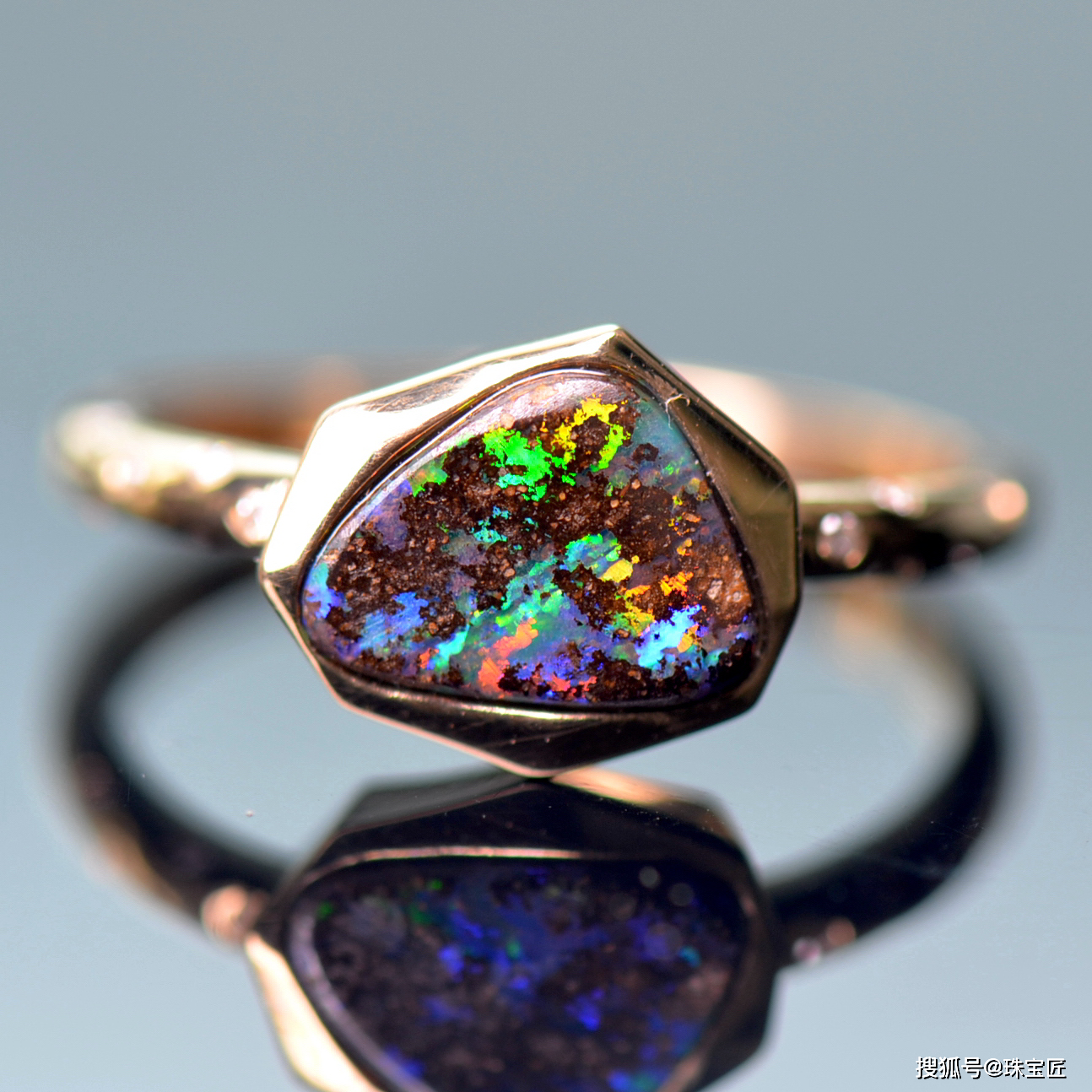 欧泊_黑欧_化石