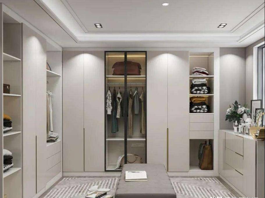 主卧一体式衣帽间卫生间装修,要做好2个方面,重点看其中的要求