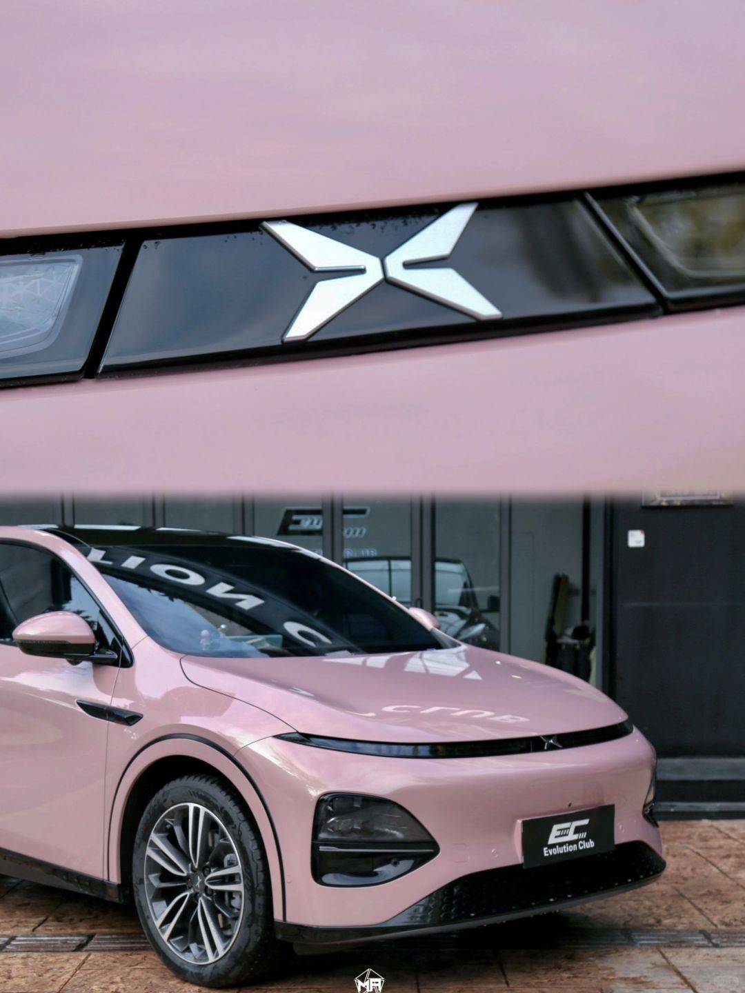 小鹏g6-矩阵改色膜戚风烟紫,如烟似雾,温柔浪漫_搜狐汽车_搜狐网