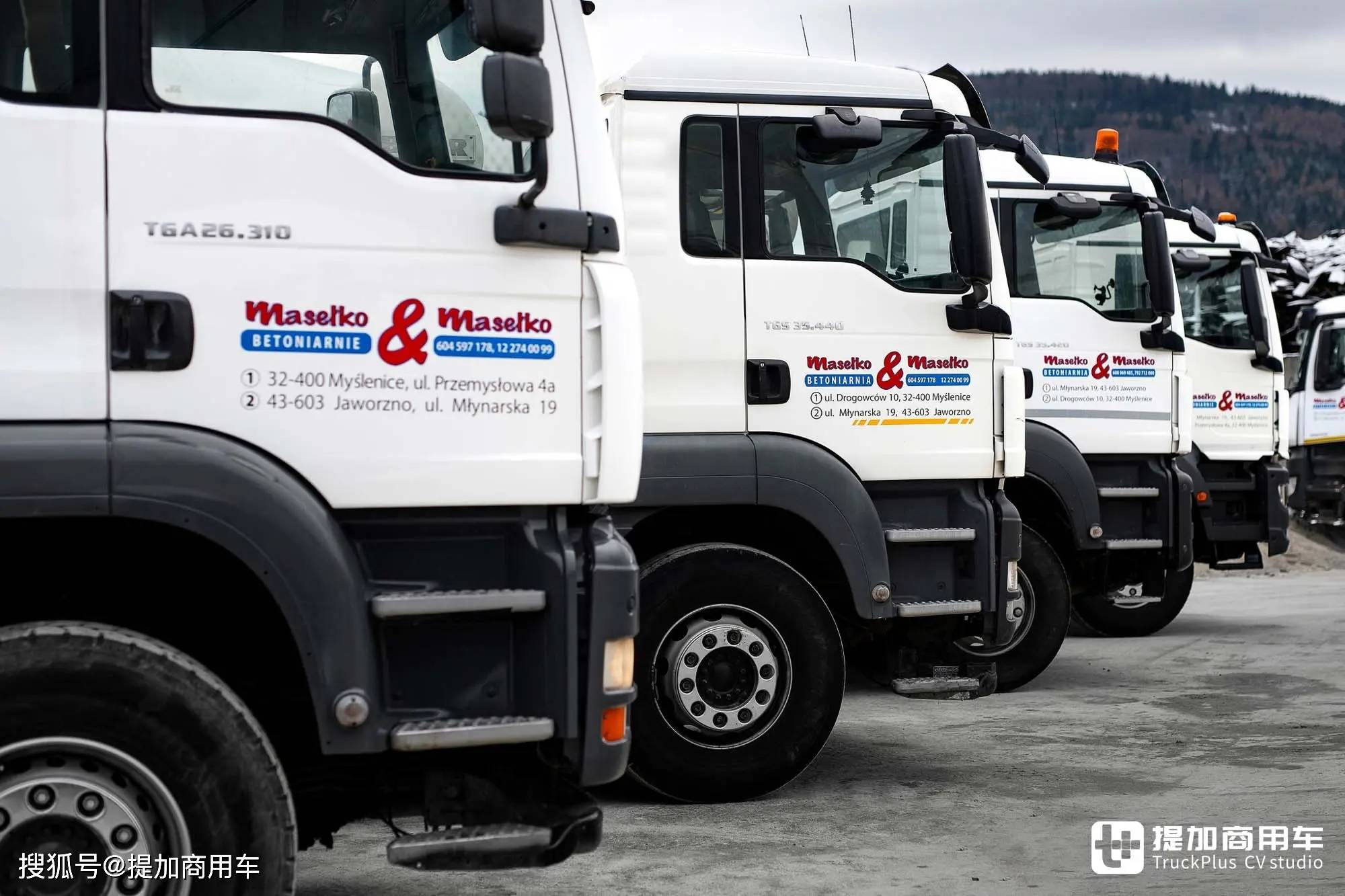 从tga到最新款tgs,四代同堂,带您体验曼恩工程卡车20