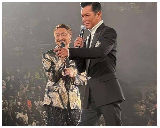 郑中基演唱会吸引众星,梁咏琪古天乐助阵,疑似古天乐内涵梅西_音乐