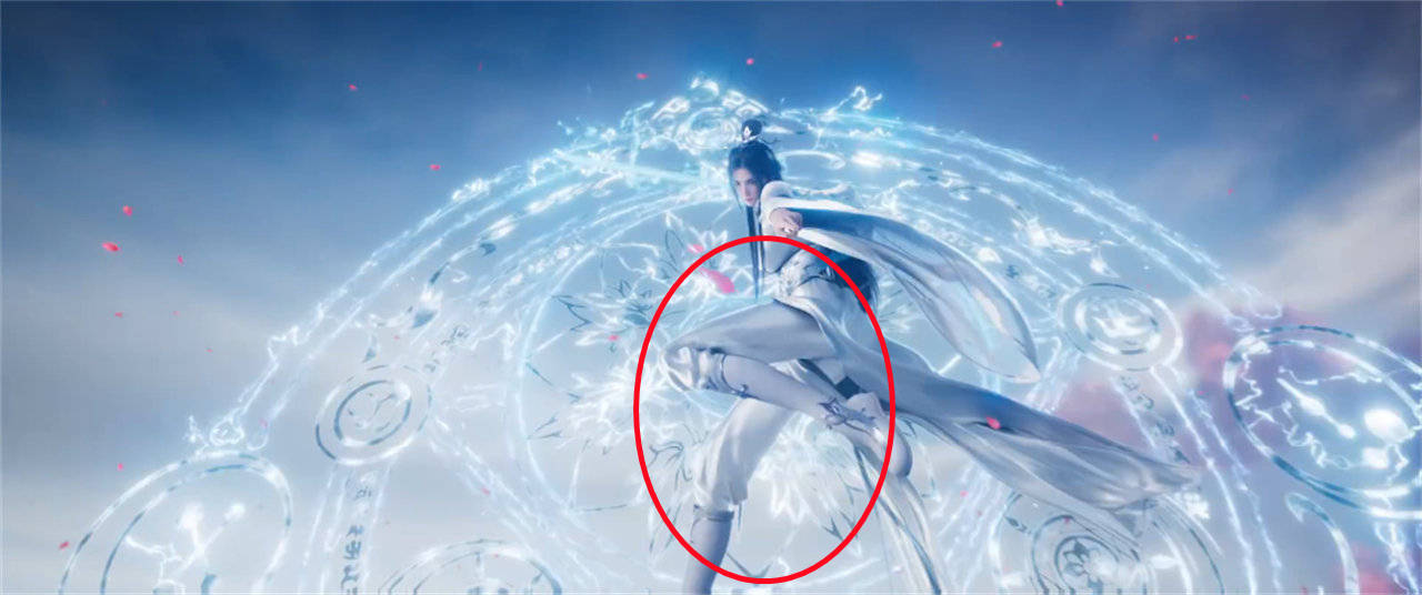 皮裤终于没了,这才是大家心中的白衣女神_木子_动漫_裙子