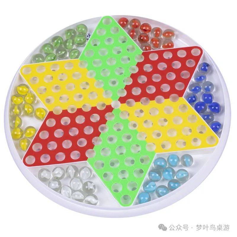 梦叶鸟桌游推荐《500款抽象棋》之跳棋_棋子_进行_方向