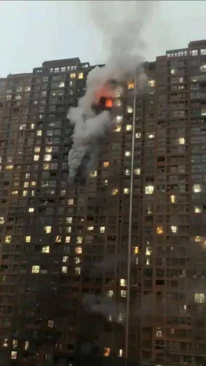 高层建筑着火