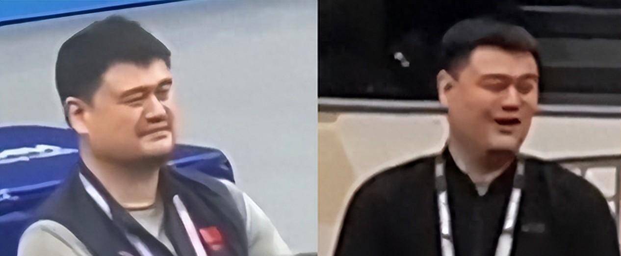 懵逼,喜笑,姚明表情强烈对比,杨瀚森三次尝试扣篮说明了什么?