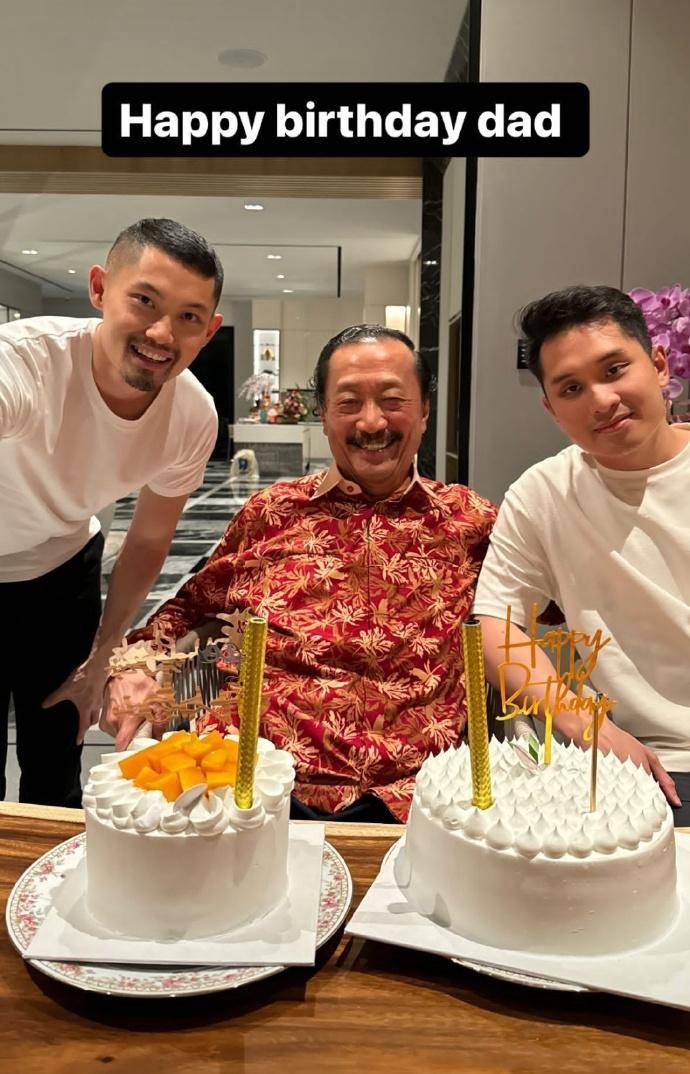 朱丽倩舅舅庆生,刘德华小姨子穿绿裙抢镜,陈志远两儿子超帅气_活动