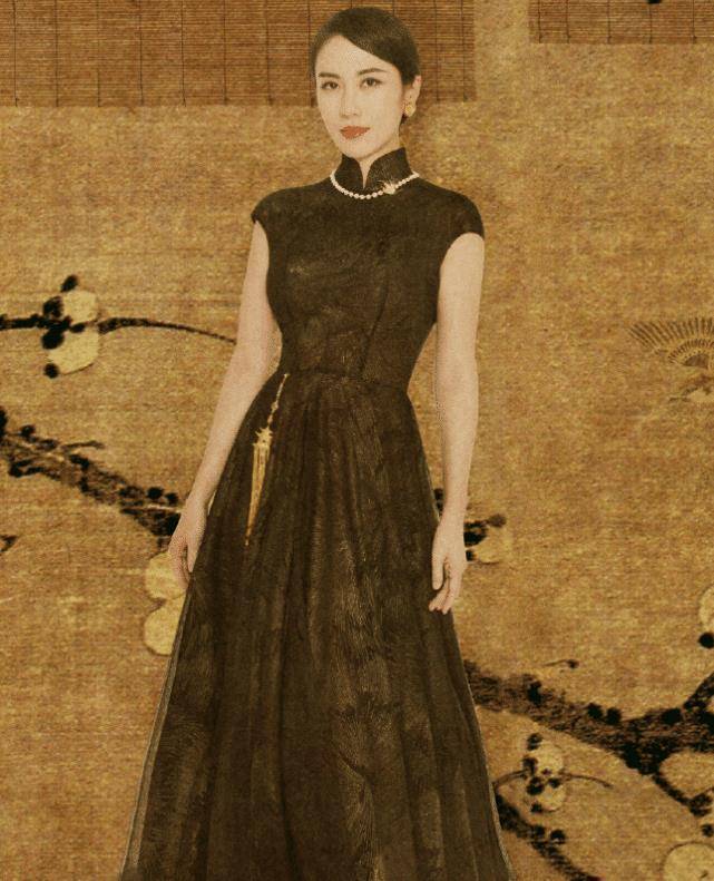 敢穿只服叶璇!穿"渔网裙"秀内搭,普通女子谁敢尝试?_形象_类型_一身