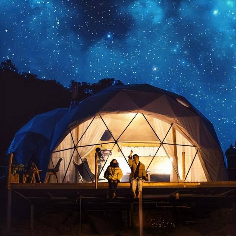 星空民宿帐篷酒店在旅游市场中的地位如何?_游客_住宿_服务