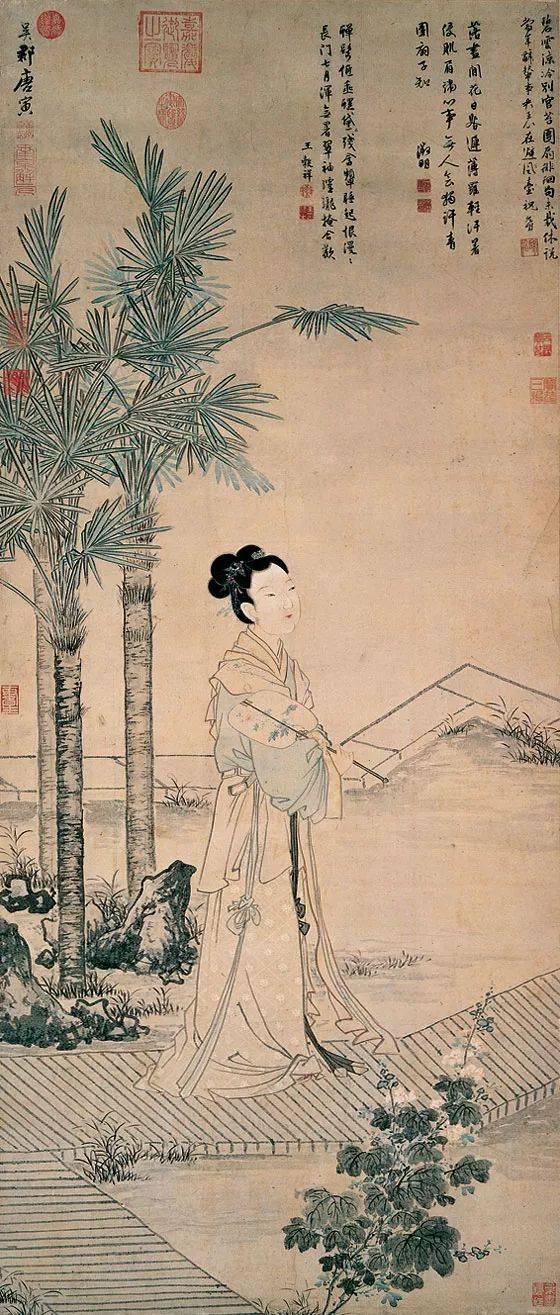 康熙瓷器上的仕女图:如花美眷,似水流年七左堂_故事_绘画_版画