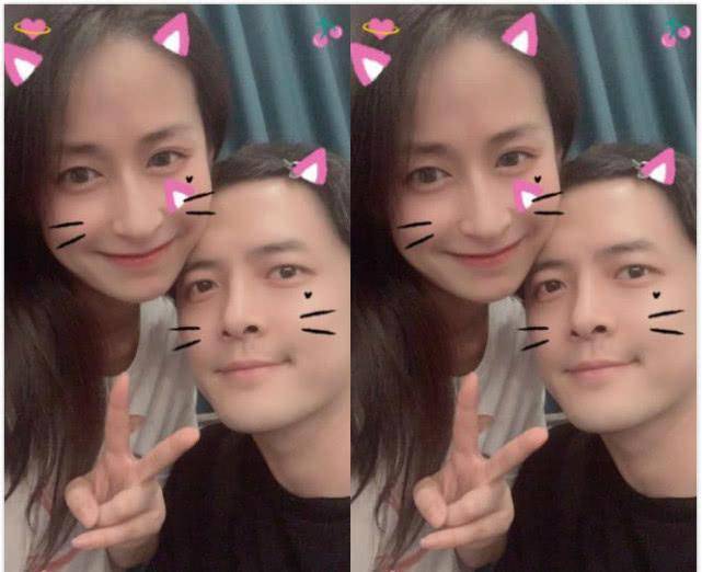 颖儿庆祝结婚两周年,与付辛博贴脸自拍撒狗粮,海岛婚纱照太浪漫_婚礼