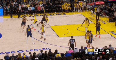 nba常规赛:库里32分勇士复仇湖人 詹皇缺席浓眉空砍27 15_戴维斯_命中